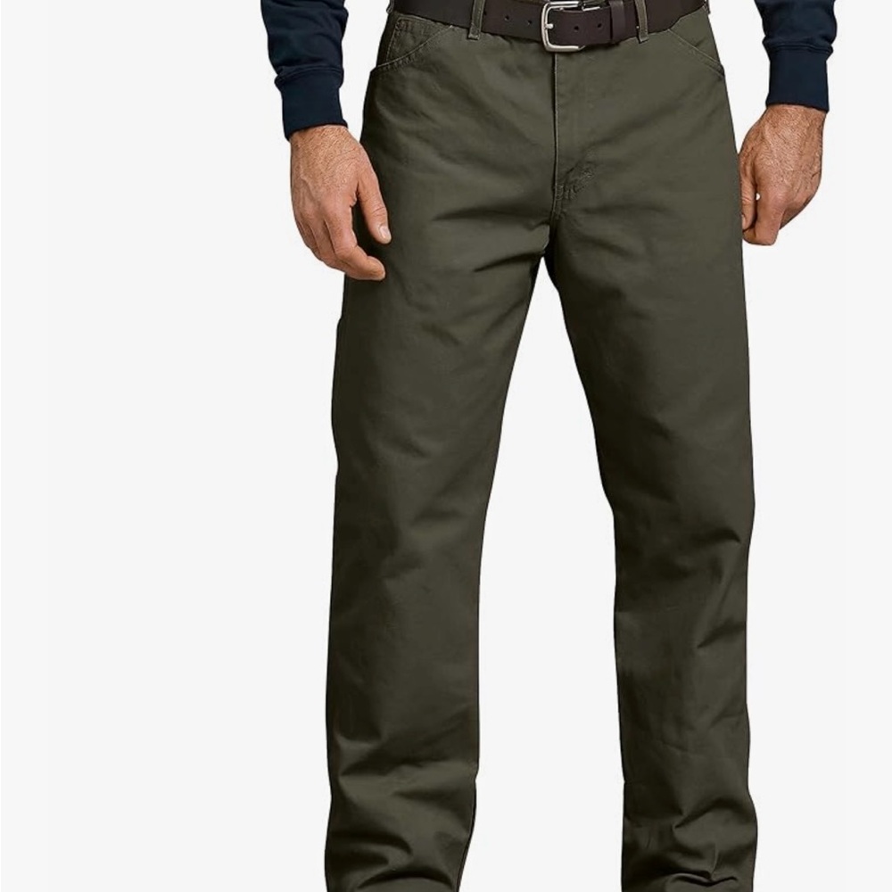 Carpenter Jean Relaxed Fit Straight Leg Dickies Grey Green